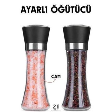 Transformacion 718753 2'li Dees Dickerhoof Design Baharat Tuz Öğütücü Set