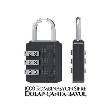 Transformacion 718877 Şifreli 35 mm Medium Dolap Çanta Bavul Kilidi