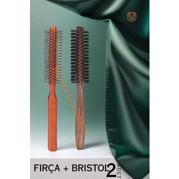 Transformacion 719821 Ahşap 2'li Set Fön ve Tarama Fırçası