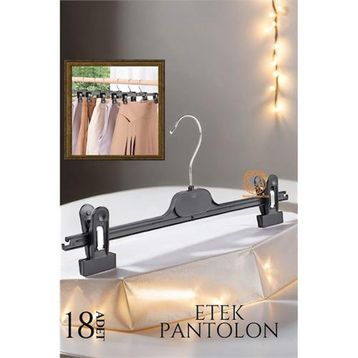 Transformacion 720507 Etek Pantolon Eşarp 18'li Kıskaçlı Askı