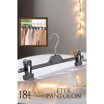 Transformacion 720507 Etek Pantolon Eşarp 18'li Kıskaçlı Askı