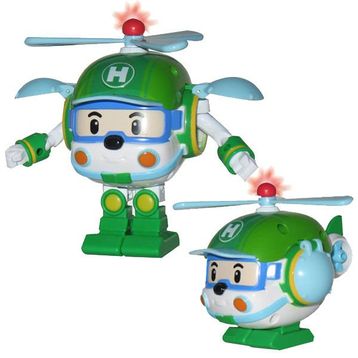 Transformers 83096 Robocar Poli Işıklı Robot Figür Helly