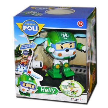 Transformers 83096 Robocar Poli Işıklı Robot Figür Helly