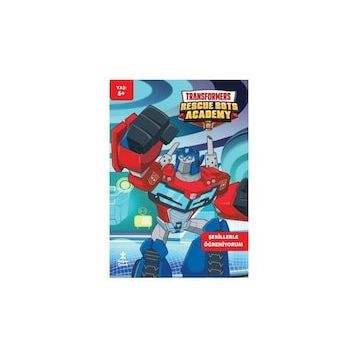 Transformers Rescue Bots Academy Şekillerle Öğreniyorum Faaliyet Kitabı - Doğan Egmont