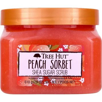 Tree Hut Peach Sorbet Shea Sugar 510 gr Vücut Peelingi