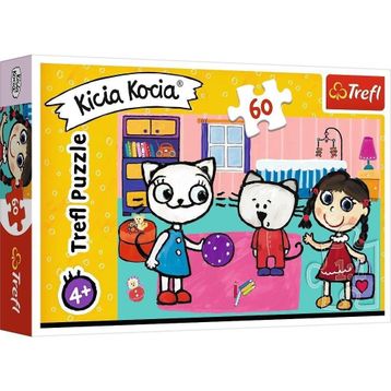 Trefl 60 Parça Kittykit Wıth Frıends Puzzle