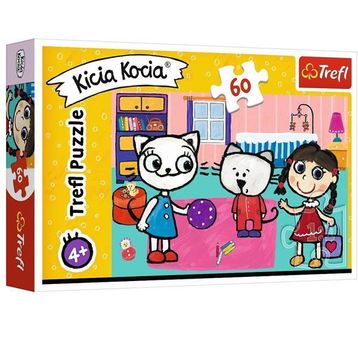 Trefl 60 Parça Kittykit Wıth Frıends Puzzle