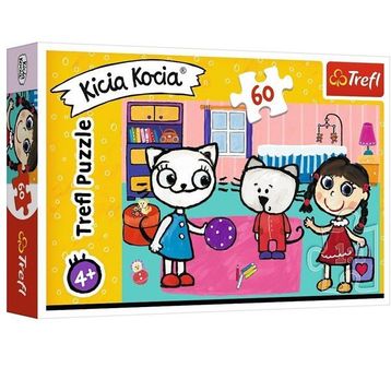 Trefl 60 Parça Kittykit Wıth Frıends Puzzle