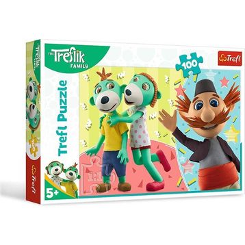 Trefl Çoçuk Puzzle Treflıks And Uncle 100 Parça Puzzle