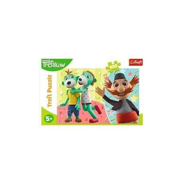 Trefl Çoçuk Puzzle Treflıks And Uncle 100 Parça Puzzle