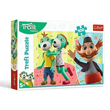 Trefl Çoçuk Puzzle Treflıks And Uncle 100 Parça Puzzle