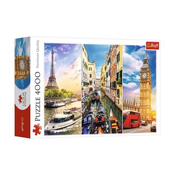 Trefl Puzzle 45009 Trip Around Europe 4000 Parça Puzzle