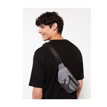 Trend 880 Gri Su Geçirmez Kumaş Unisex Bel Çantası