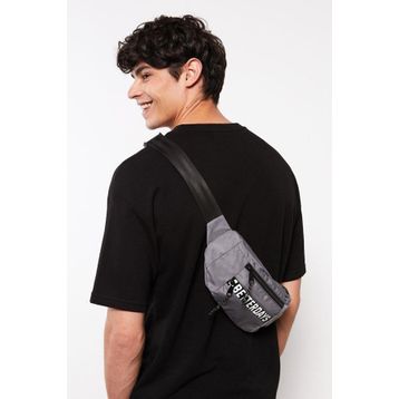 Trend 880 Gri Su Geçirmez Kumaş Unisex Bel Çantası