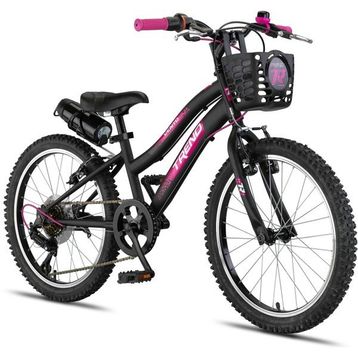Trendbike Mistral L 20 Jant Vites Siyah-Fuşya 20.411-S-F Kız Çocuk Bisikleti