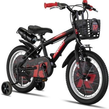 Trendbike Vento 16 Jant Siyah Kırmızı Erkek Çocuk Bisikleti