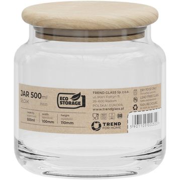 Trendglass 35553 500 ml Eko Kavanoz