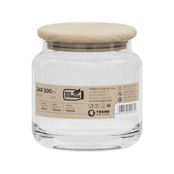 Trendglass 35553 500 ml Eko Kavanoz