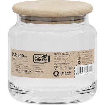 Trendglass 35553 500 ml Eko Kavanoz