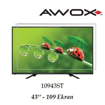 Trendglass Awox 10943ST 43 İnç 109 Ekran LED LCD Tv Ekran Koruyucu Panel