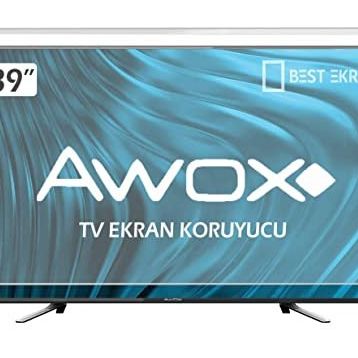 Trendglass Awox 39 İnç 100 Ekran LED LCD Tv Ekran Koruyucu Panel