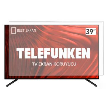 Trendglass Telefunken 39 İnç 100 Ekran LED LCD Tv Ekran Koruyucu Panel