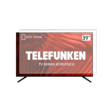 Trendglass Telefunken 39 İnç 100 Ekran LED LCD Tv Ekran Koruyucu Panel
