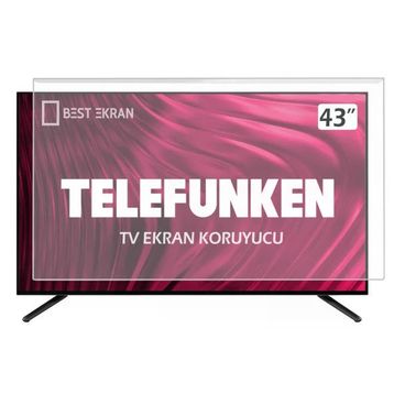 Trendglass Telefunken 43 İnç 109 Ekran LED LCD Tv Ekran Koruyucu Panel