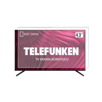 Trendglass Telefunken 43 İnç 109 Ekran LED LCD Tv Ekran Koruyucu Panel