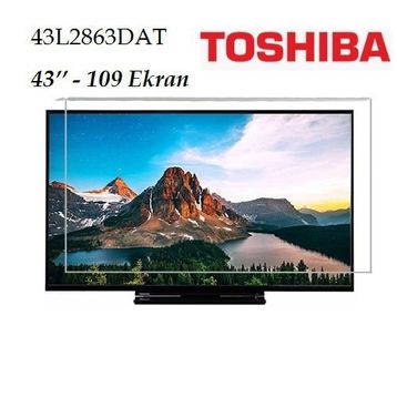 Trendglass Toshıba 43L2863DAT 43 İnç 109 Ekran LED LCD Tv Ekran Koruyucu Panel