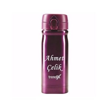 Trendix 350 ml Çelik İçli Mor Termos Matara