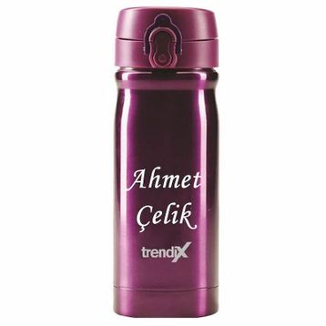 Trendix 350 ml Çelik İçli Mor Termos Matara