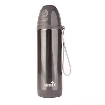 Trendix 500 Ml Çelik İçli Siyah Termos Matara