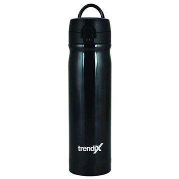 Trendix 500 Ml Çelik İçli Siyah Termos Matara