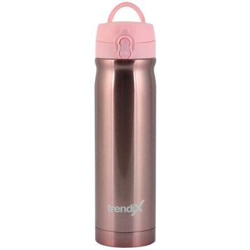 Trendix Pastel Pembe 500 ml Çelik İçli Termos