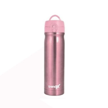 Trendix Pastel Pembe 500 ml Çelik İçli Termos
