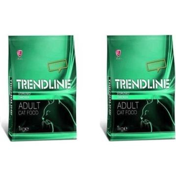 Trendline Sterilised Tavuklu Kısırlaştırılmış 2x1 kg Yetişkin Kuru Kedi Maması