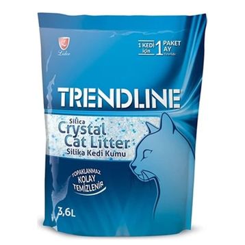 Trendline Süper Emici Tozsuz Silika Kristal 5x3,6 lt Kedi Kumu