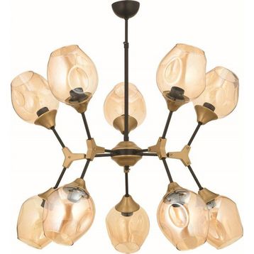 Trendylight Olimpus 10'lu Siyah Modern Avize