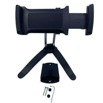 Trendypazar 360 Derece Dönebilen Mutfak Masaüstü Ayarlanabilir Esnek Ayaklı Metal Gövdeli Telefon Tablet Tutucu
