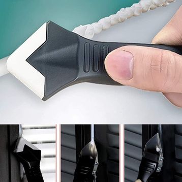 Trendypazar 3'ü 1 Arada Fayans Derz Silikon Kazıyıcı Sıyırıcı ve Uygulayıcı Aparat