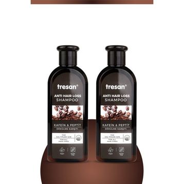 Tresan Kafein Peptit 2x300 ml Dökülme Karşıtı Şampuan