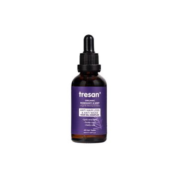Tresan Organik Biberiye Nane Dökülme ve Yıpranma Karşıtı 50 ml Saç Bakım Yağı Kompleksi
