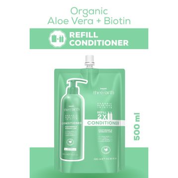 Tresan The Earth Organic Aloe Vera Refill Pouch 500 ml Biotin Saç Kremi