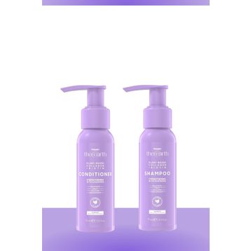 Tresan The Earth Plant Based Collagen 75 ml Biotin Şampuan + 75 ml Saç Kremi