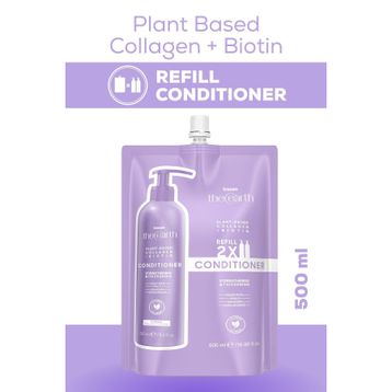 Tresan The Earth Plant Based Collagen Refill Pouch 500 ml Biotin Şampuan ve Saç Kremi