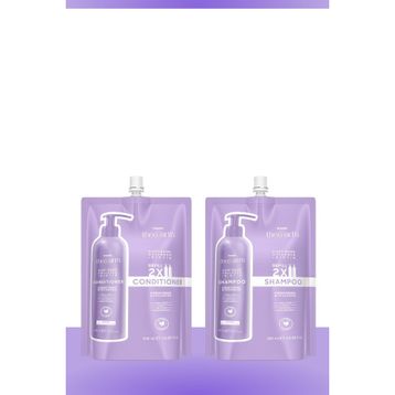 Tresan The Earth Plant Based Collagen Refill Pouch 500 ml Biotin Şampuan ve Saç Kremi