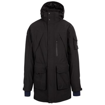Trespass MAJKRATR0073 Pelsall- Male Rain Jacket TP75 Siyah Erkek Outdoor Mont