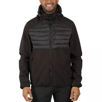 Trespass MAJKSSTR0016 Lenek Beyaz Softshell Erkek Outdoor Mont