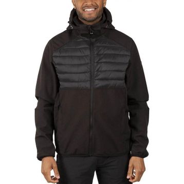 Trespass MAJKSSTR0016 Lenek Beyaz Softshell Erkek Outdoor Mont